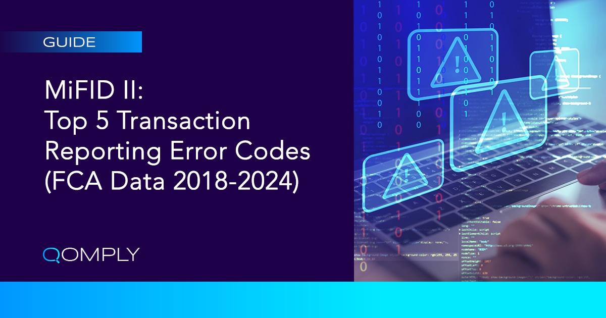 Mifid Ii Transaction Reporting Top 5 Error Codes Fca Data