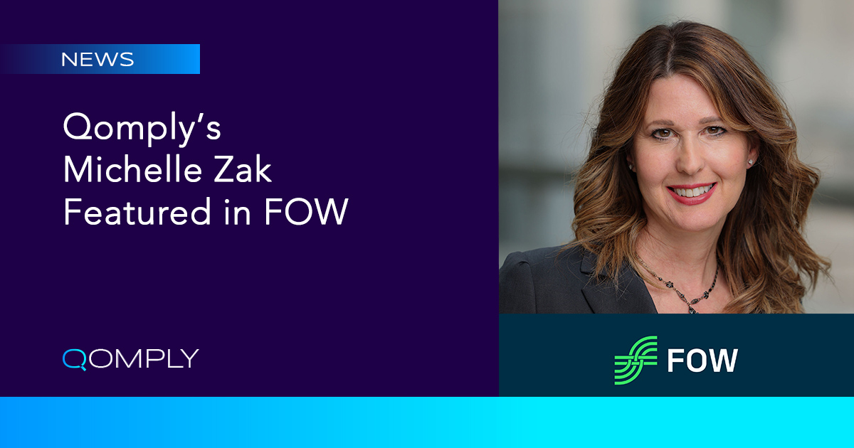 Qomply Featured in FOW Discussing Expansion Amid Rising Reporting Expectations, March 2026