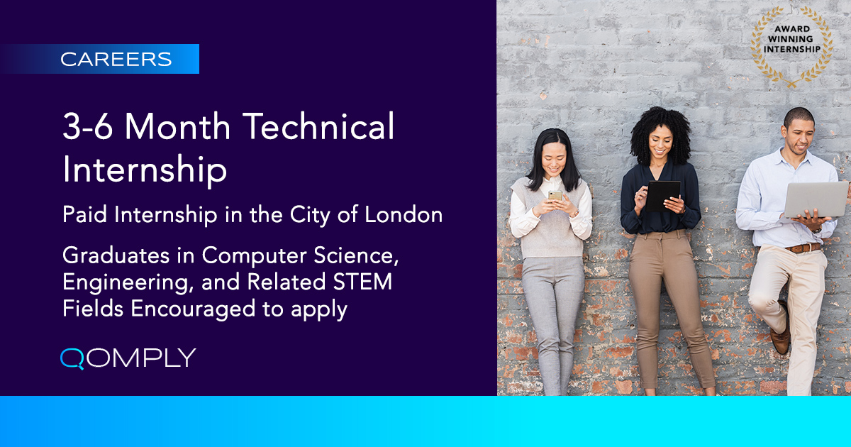Qomply Careers Technology Internship