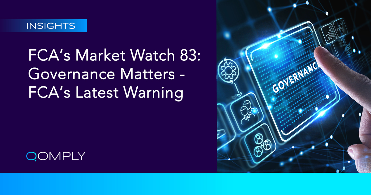 FCA Market Watch 83 Governance Systems Controls