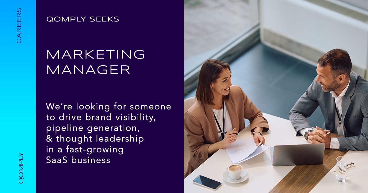 Qomply Careers B2b Marketing Manager