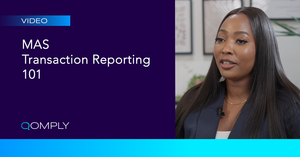 MAS 101: What Is Mas Transaction Reporting?
