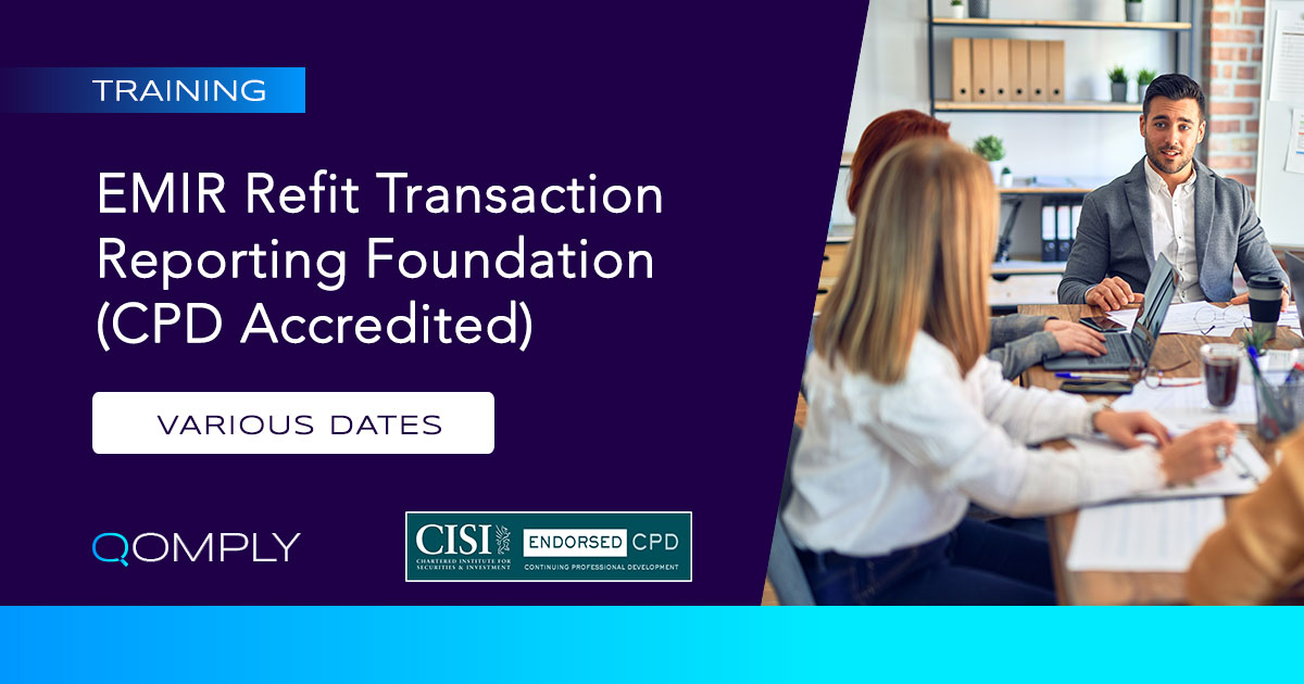 Qomply Emir Refit Foundation Training Banner