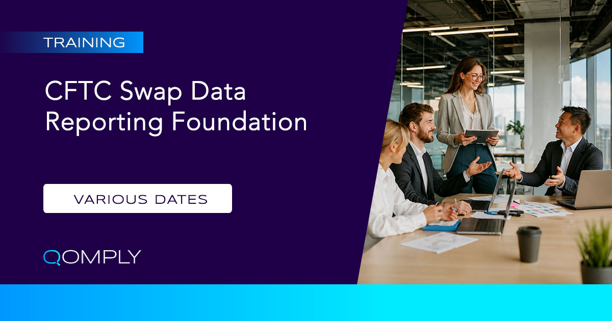 Qomply Cftc Swap Data Training Banner 1