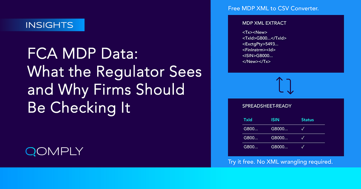 Fca Mdp Data What the Regulator Sees and Why Firms Should Be Checking It