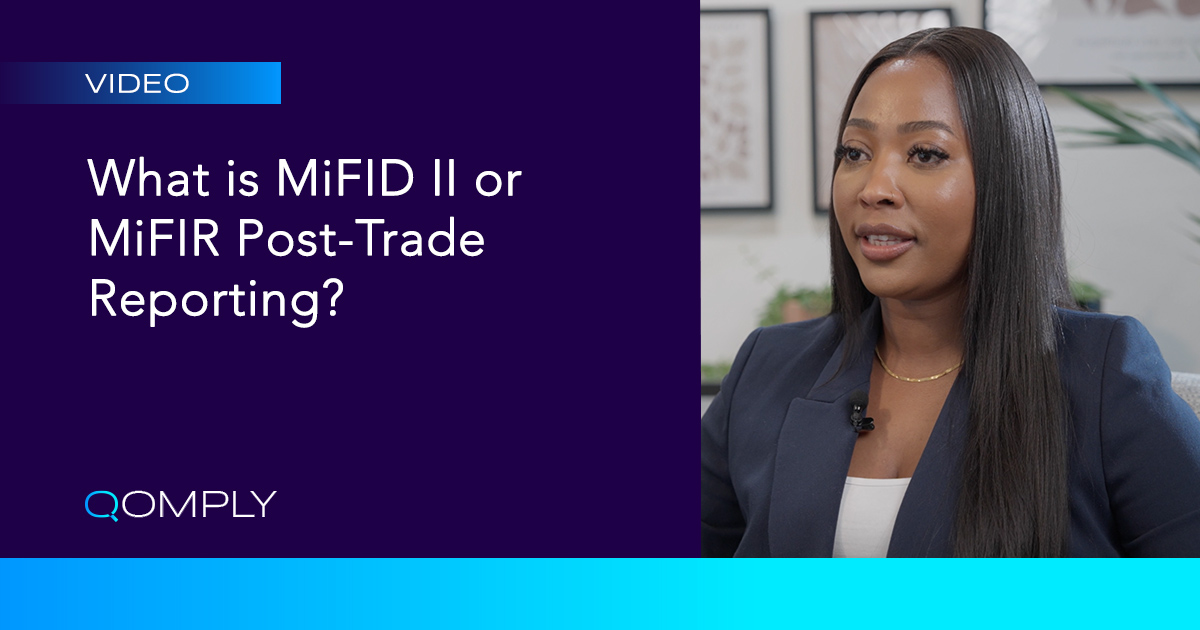 What Is Mifid Ii Mifir Post Trade Reporting