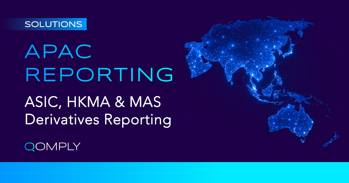 Qomply APAC Derivatives Reporting Solutions